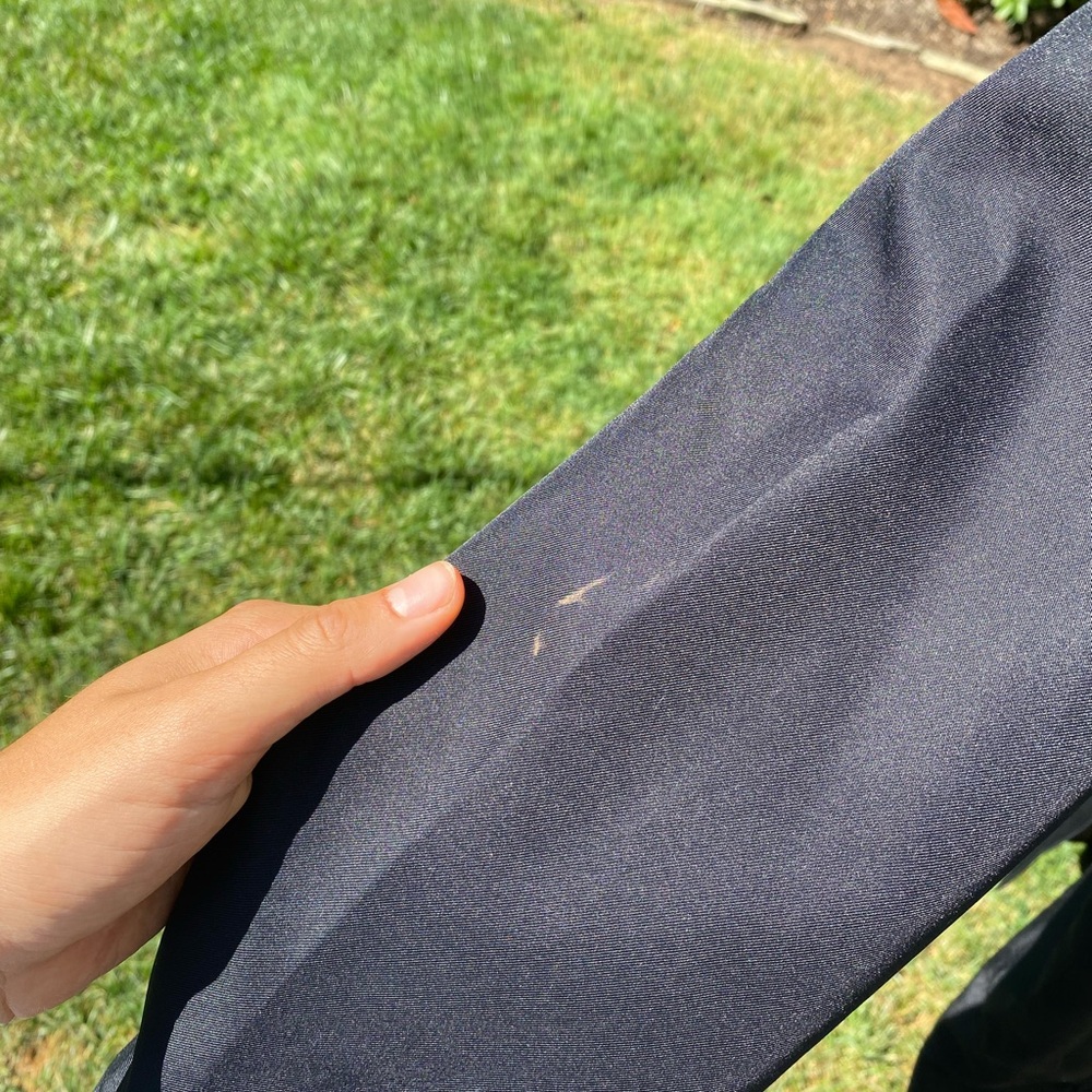 Lefties Classic Black Trench Coat - Picture 6 of 6